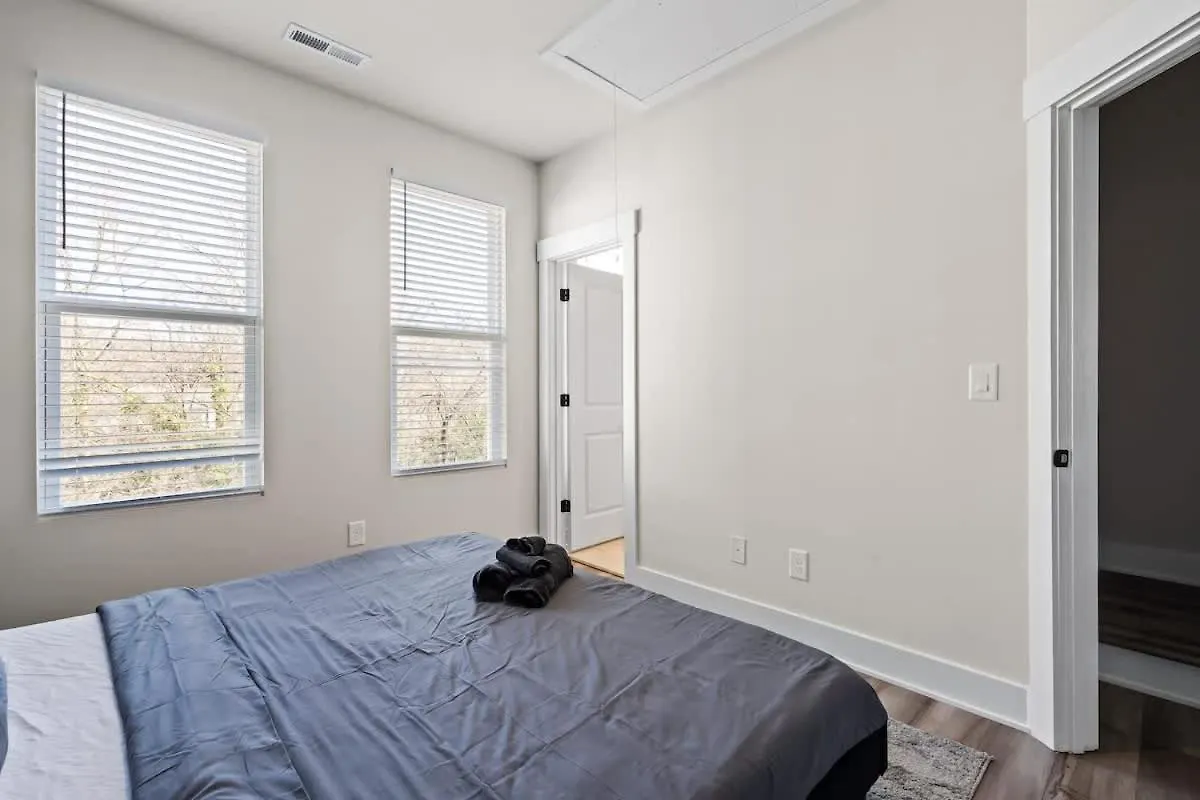 Luxurious King 3Br Townhouse Mins To Uptown Clt! Villa Charlotte