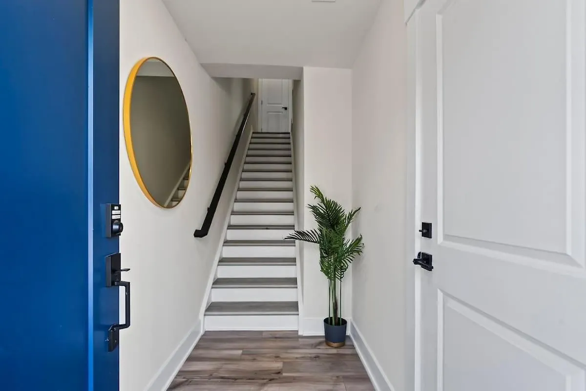 Luxurious King 3Br Townhouse Mins To Uptown Clt! Villa Charlotte 0*,