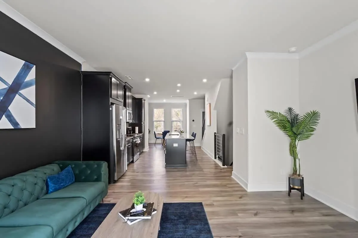 Luxurious King 3Br Townhouse Mins To Uptown Clt! Villa Charlotte